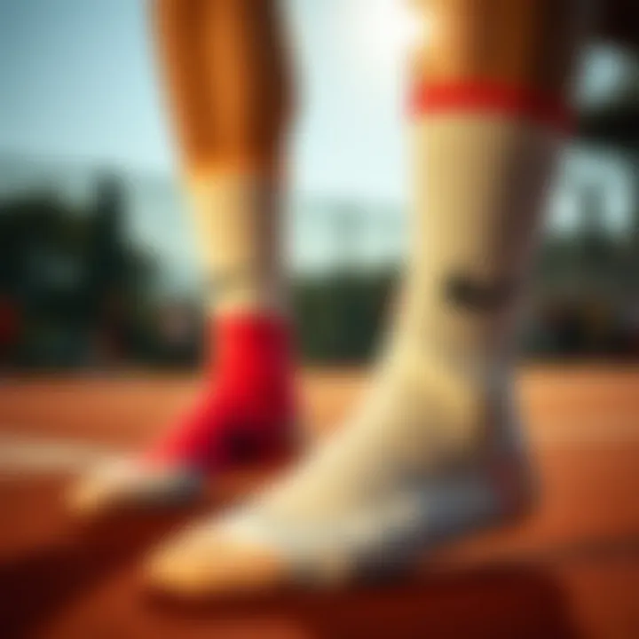 Versatile Support for Every Activity Versatile usage of Nike tennis socks in various sports activities