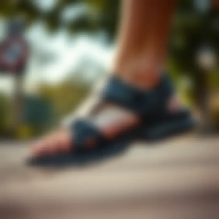 Sleek design of Nike Victori One sandals showcasing comfort