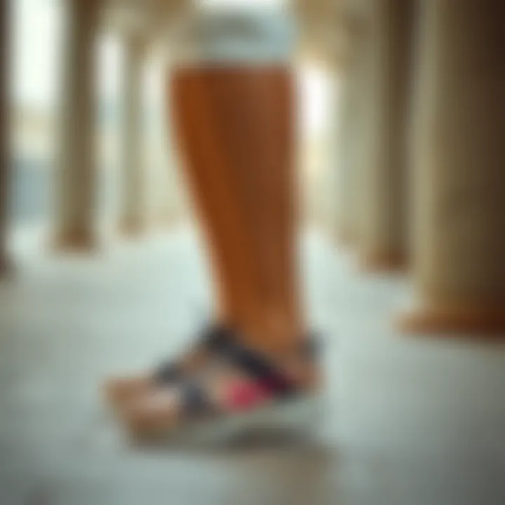 Various styling combinations with Nike Victori One sandals