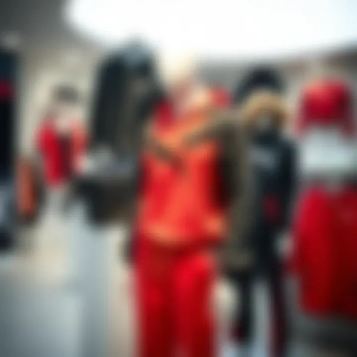 Stylish Puma Nitro outfit displayed on a mannequin in a boutique setting