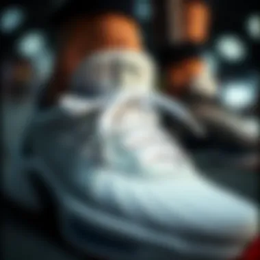 Close-up of performance-focused features in Puma footwear