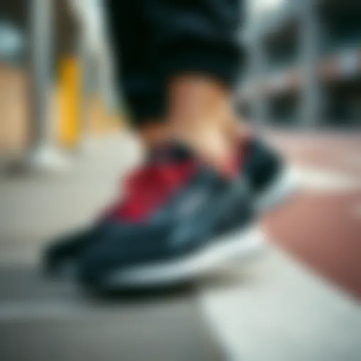 Stylish athletic footwear for daily use