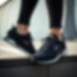 Skechers D'lux Walker: An Elegant Choice Elegant black sneaker design by Skechers