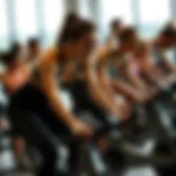 Dynamic spinning class in action