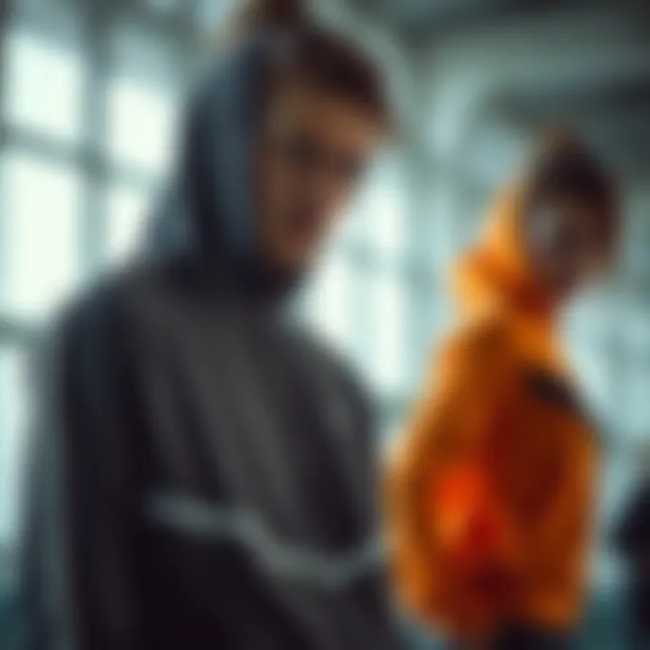 Stylish sportswear showcasing functionality