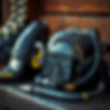 Essential equipment for scuba diving