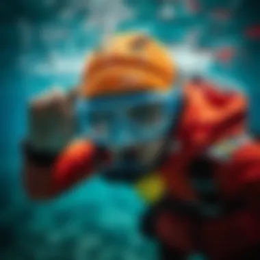 Safety measures in underwater sports