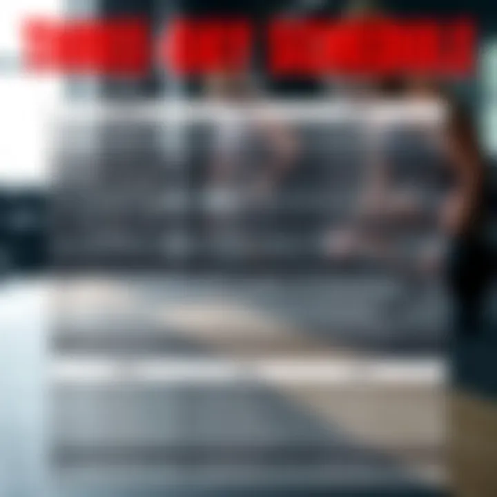 Detailed layout of a three-day split workout schedule